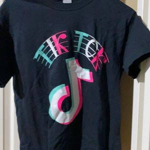 TIk Tok black T shirt